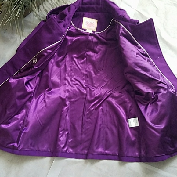 Pink Envelope Juniors Pea Coat NWOT - Picture 6 of 8